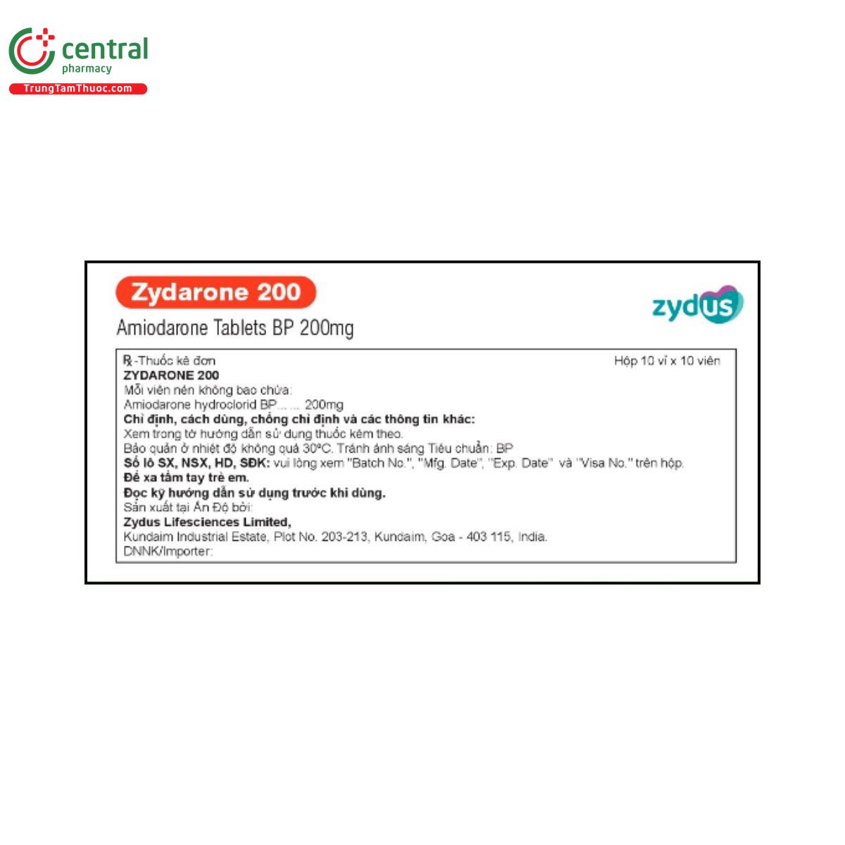 zydarone 200 2 J3234 zydarone 200 2 J3234