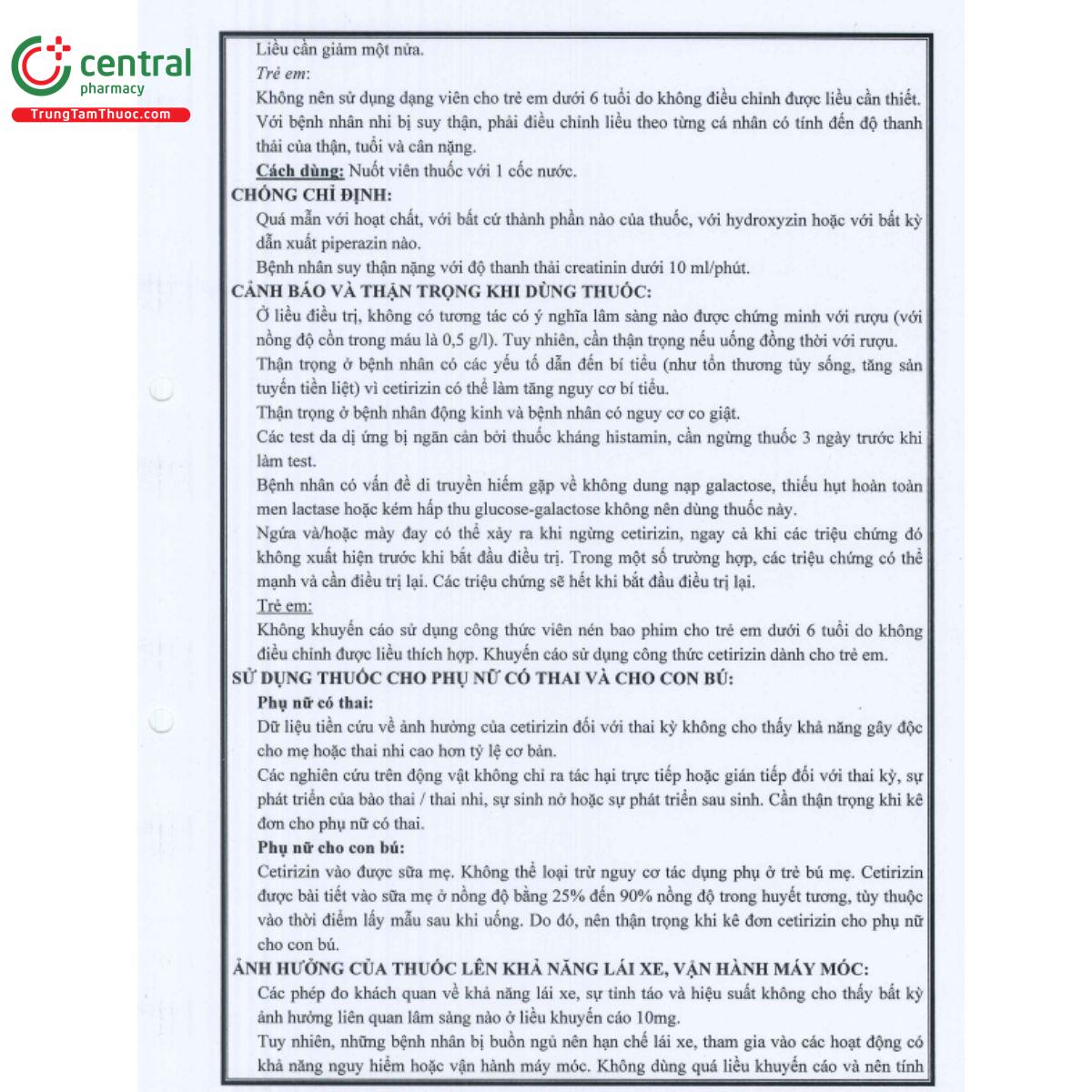 zyncy tt 10mg 4 B0420