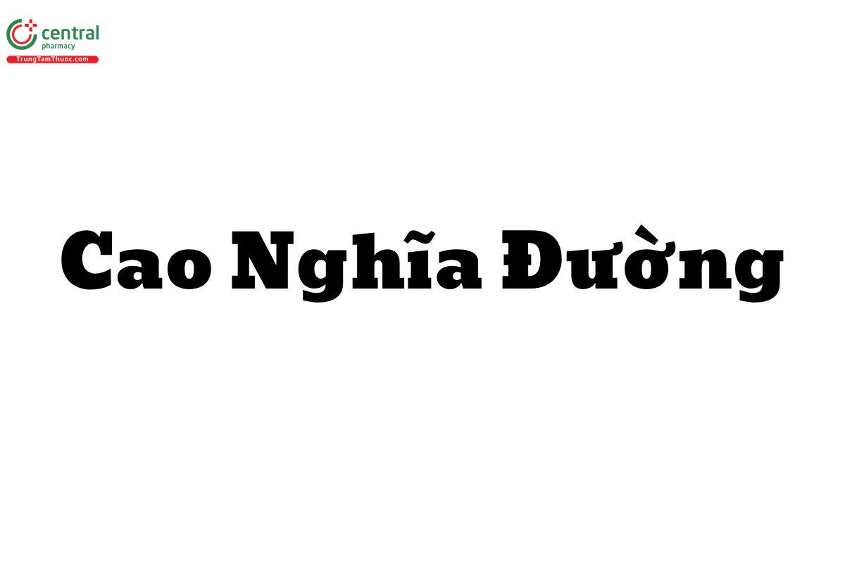 Cao Nghĩa Đường