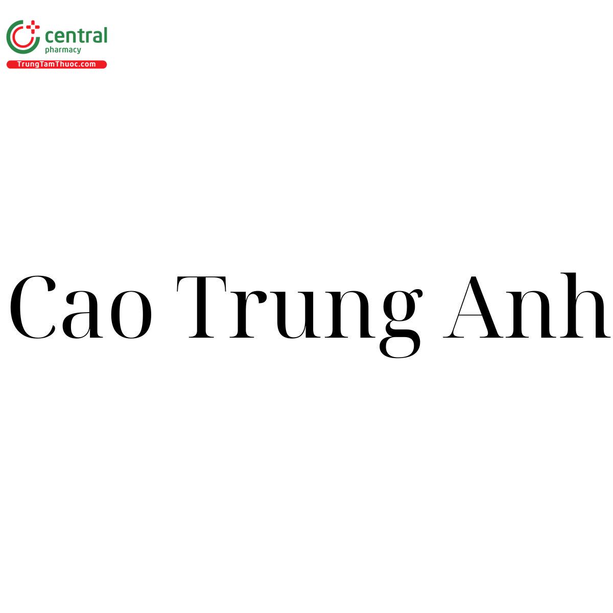 Cao Trung Anh