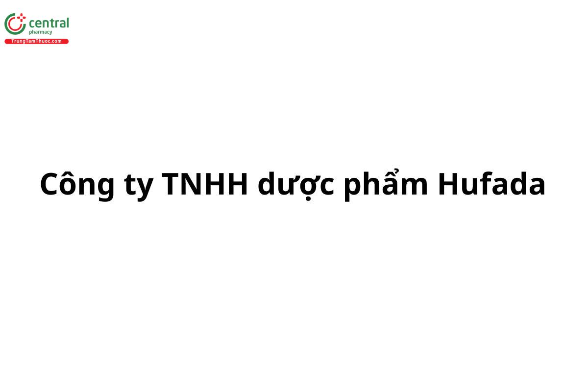 Công ty TNHH dược phẩm Hufada