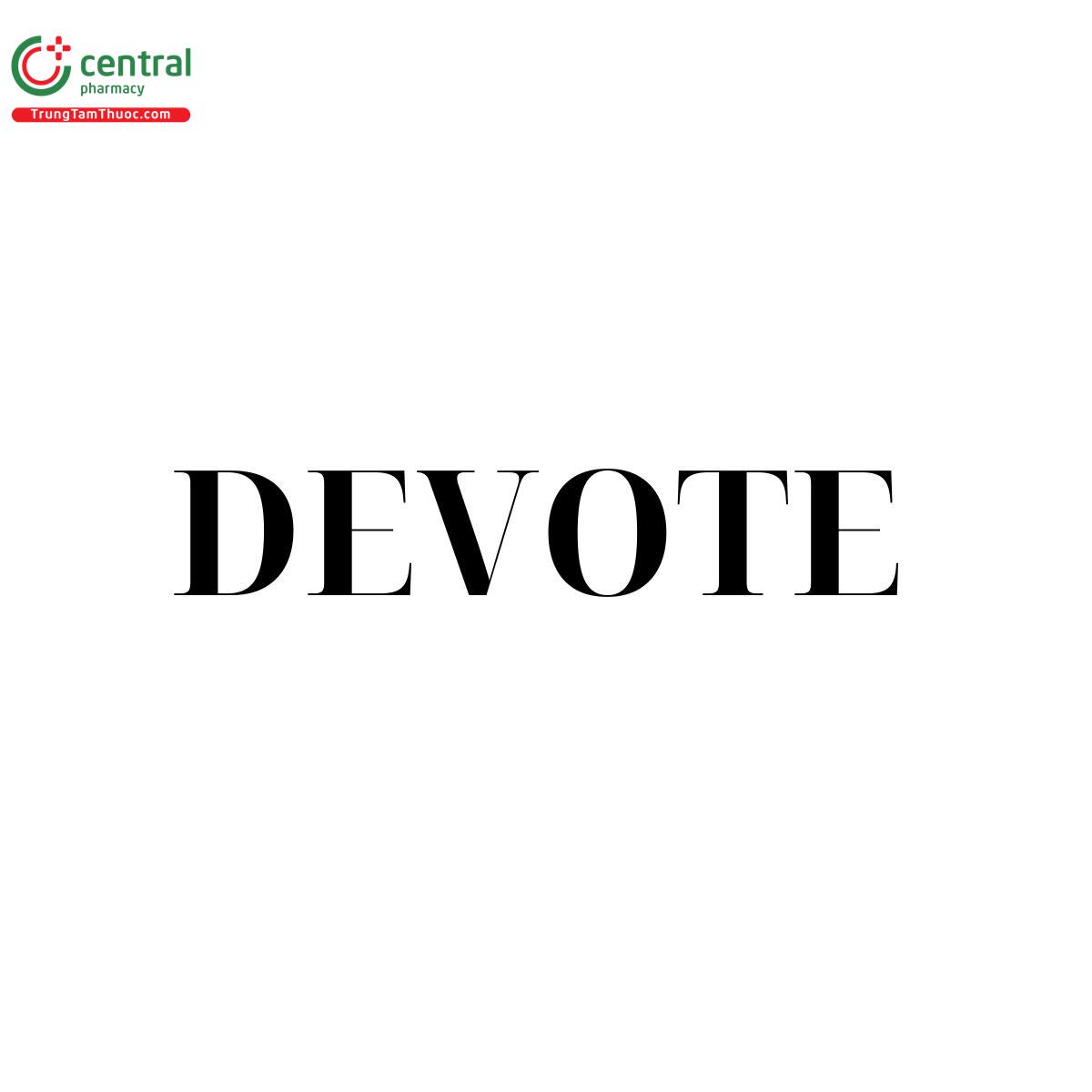 DEVOTE 