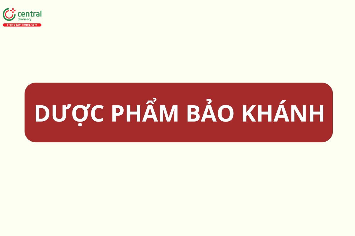 Dược phẩm Bảo Khánh