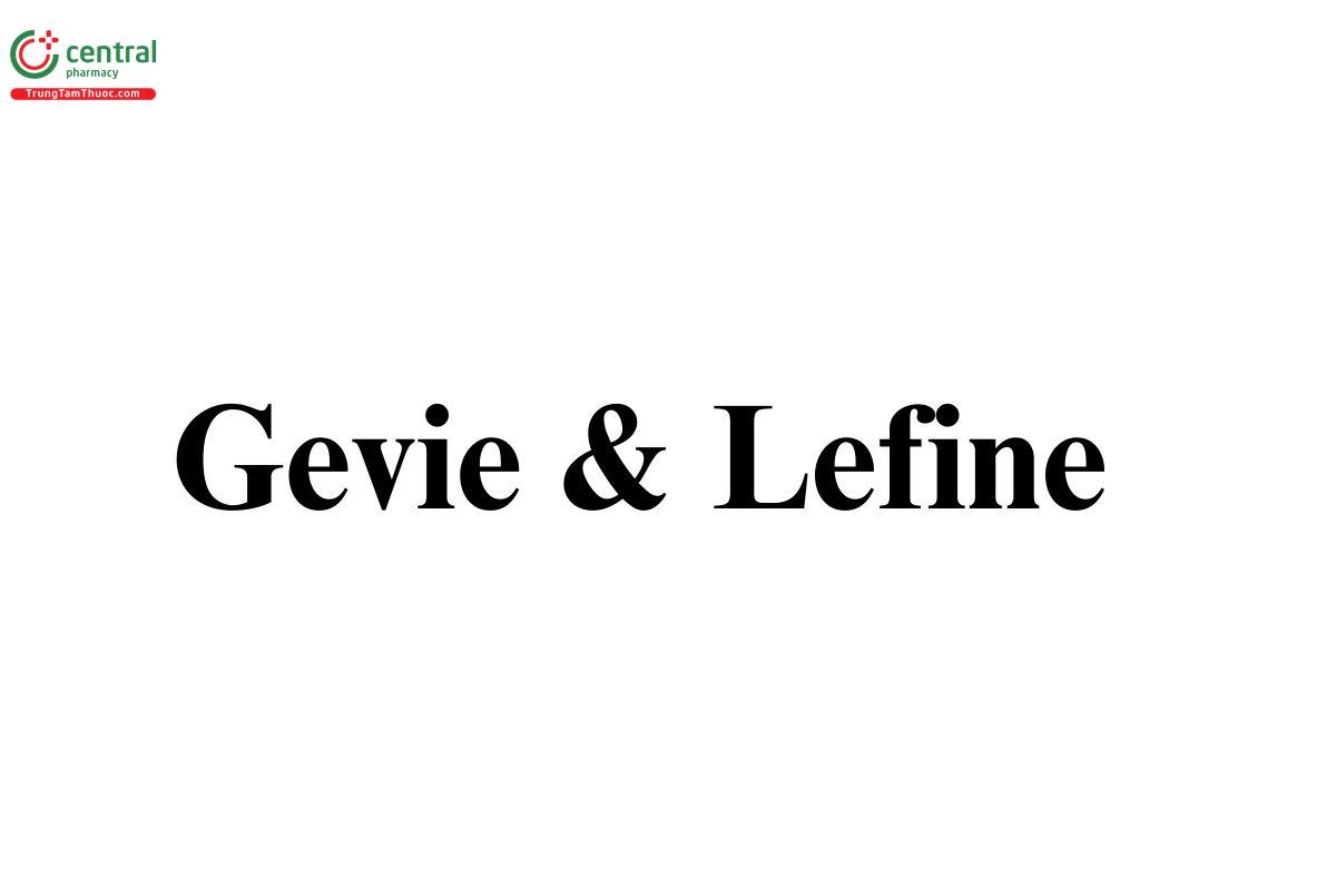 Gevie & Lefine, Inc