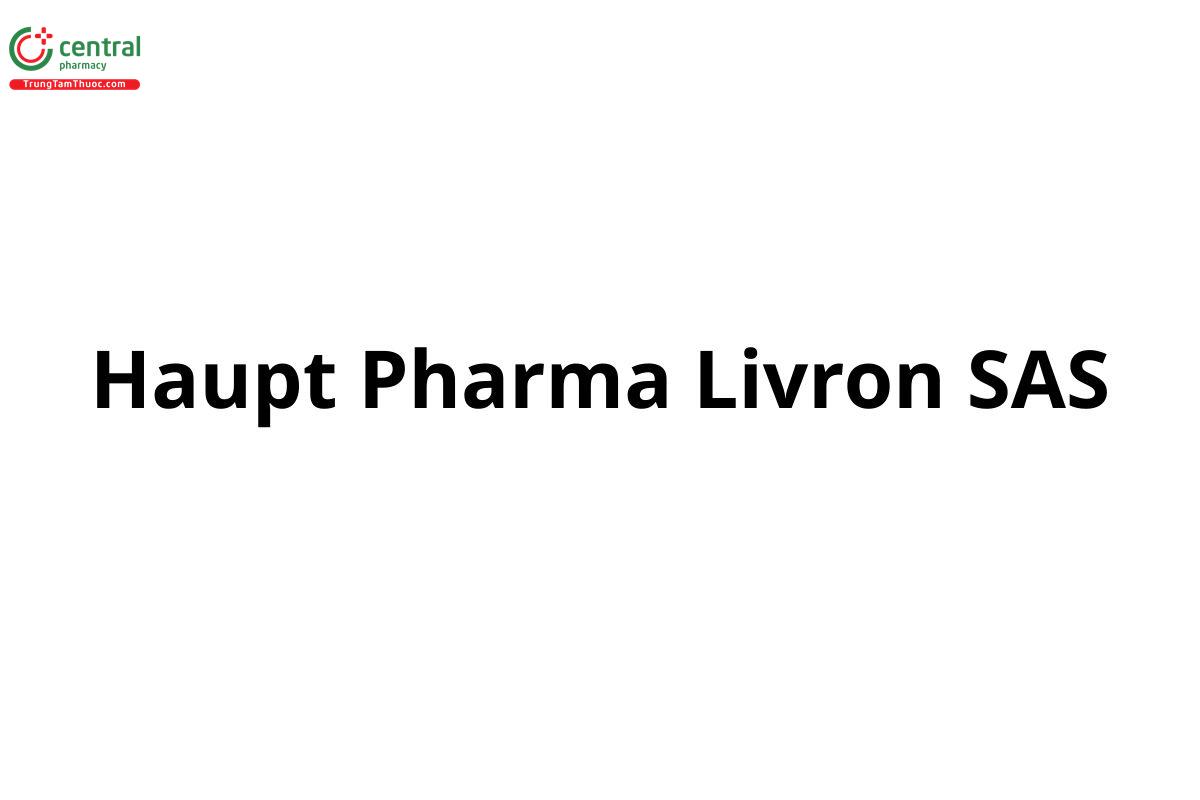 Haupt Pharma Livron SAS