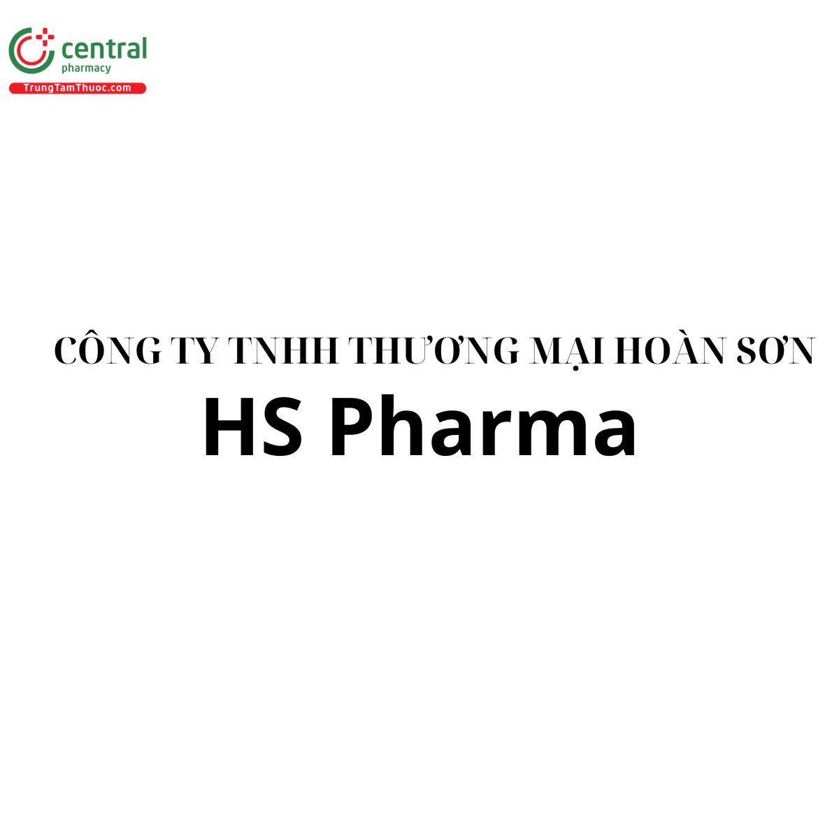 CÔNG TY TNHH THƯƠNG MẠI HOÀN SƠN (HS Pharma)