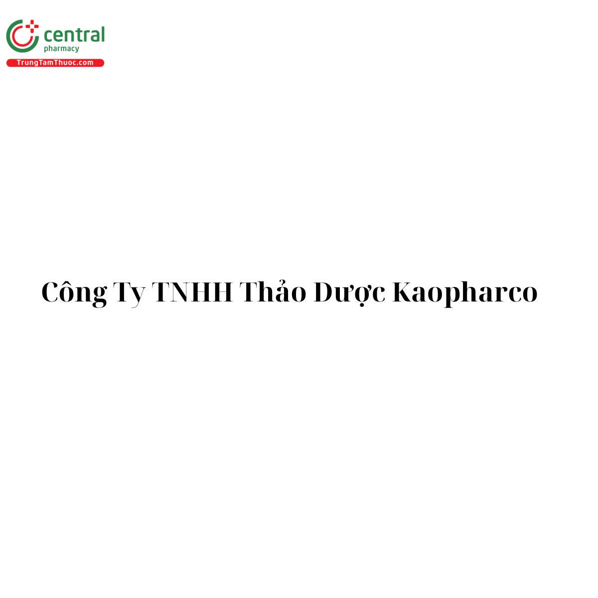 Công Ty TNHH Thảo Dược Kaopharco