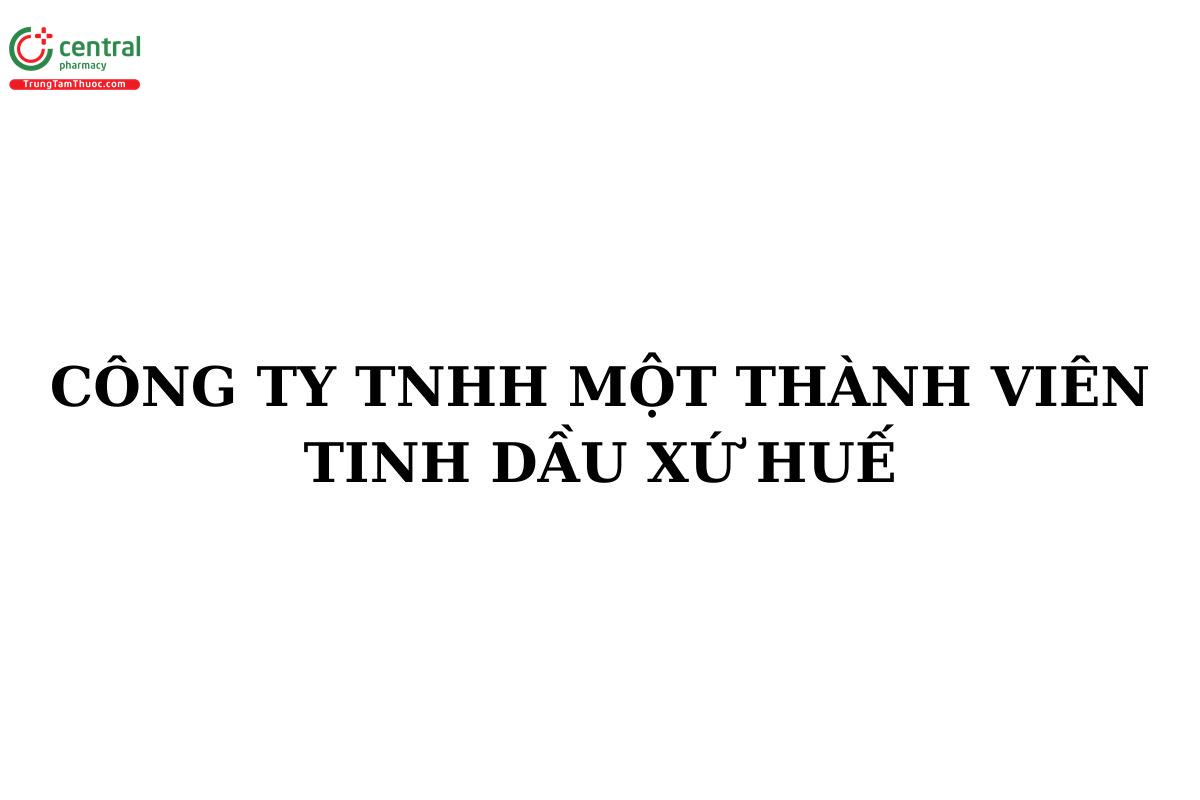 Tinh Dầu Xứ Huế