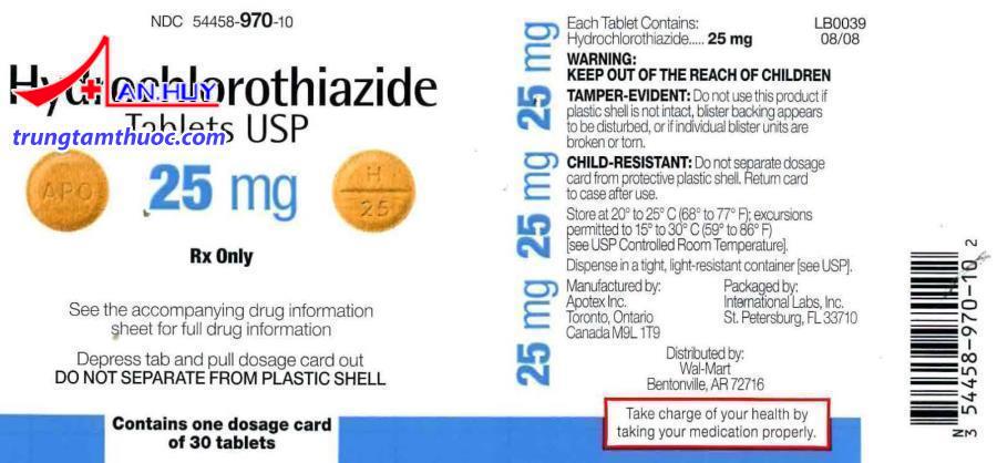 hydrochlorothiazid