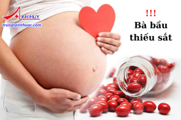 Bà bầu nên bổ sung thêm sắt để tránh thiếu máu