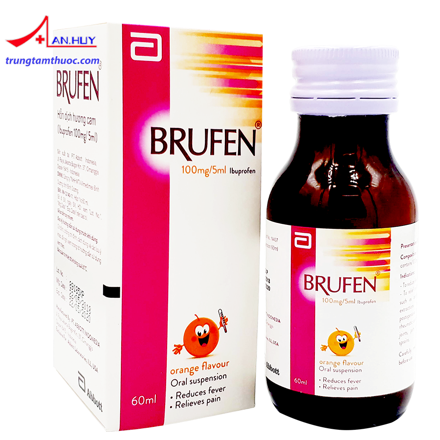 Brufen - hạ sốt cho trẻ em