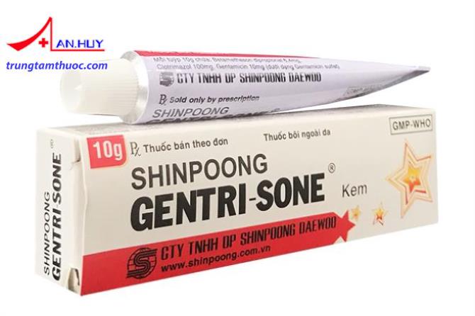 Gentrisone - Kem trị bệnh da liễu.