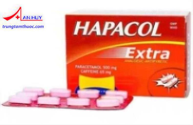 Hapacol extra 500mg