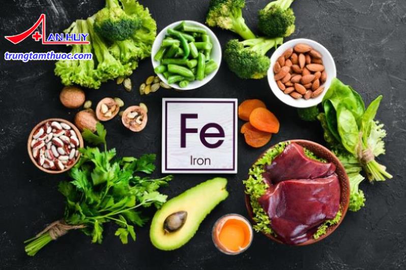 Các lại thực phẩm nên ăn khi bị thiếu máu do thiếu sắt