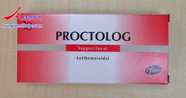 Hình ảnh thuốc điều trị bệnh trĩ proctolog
