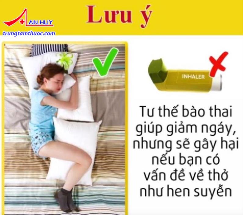 Tư thế không tốt cho mẹ bầu bị hen suyễn