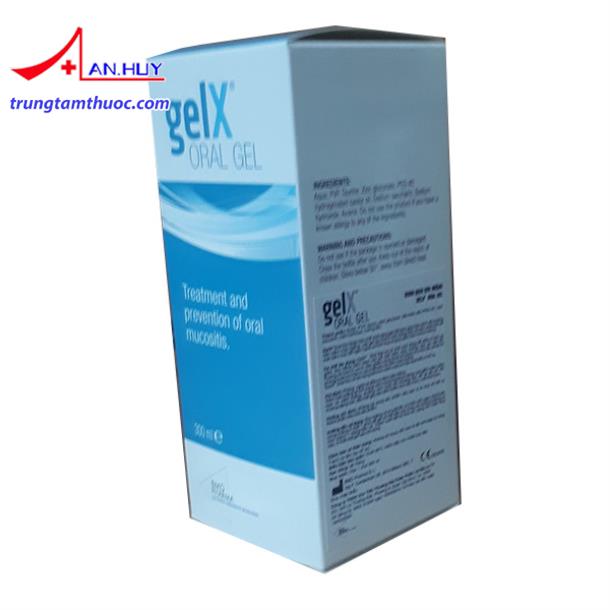 GelX giải pháp cho viêm loét miệng ở bệnh nhân ung thư trị xạ
