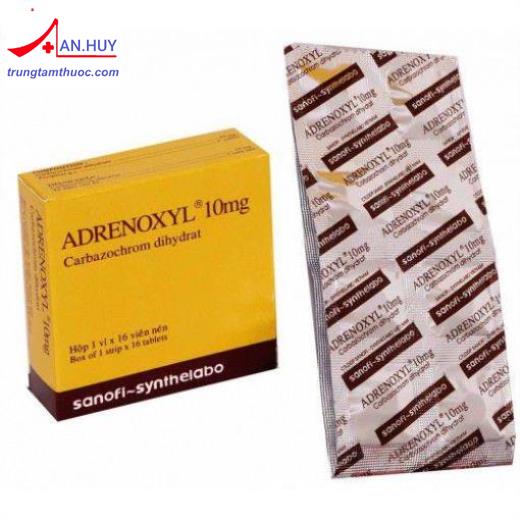 Káº¿t quáº£ hÃ¬nh áº£nh cho ADRENOXYL 10mg