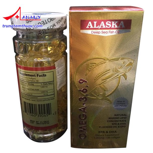 Thuốc Omega 369 Alaska là thuốc gì? giá bao nhiêu tiền?