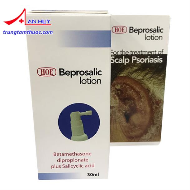 Thuốc Beprosalic Lot.30ml Tác dụng, liều dùng, lưu ý tác dụng phụ