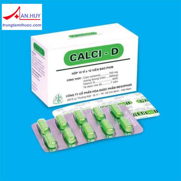 Calci D MKP Thuốc cung cấp vitamin và khoáng chất