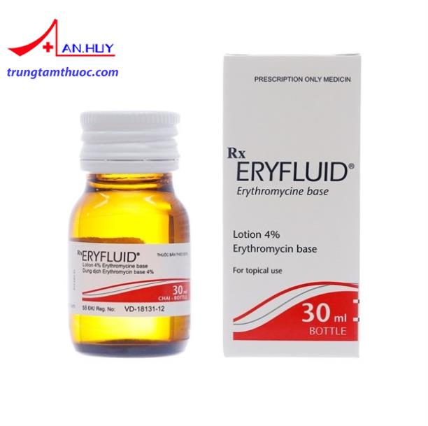 Thuốc Eryfluid 4% 30ml là thuốc gì, giá bao nhiêu? có tác ...