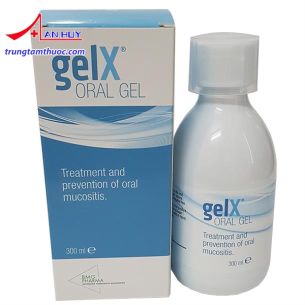 GelX giải pháp cho viêm loét miệng ở bệnh nhân ung thư trị xạ