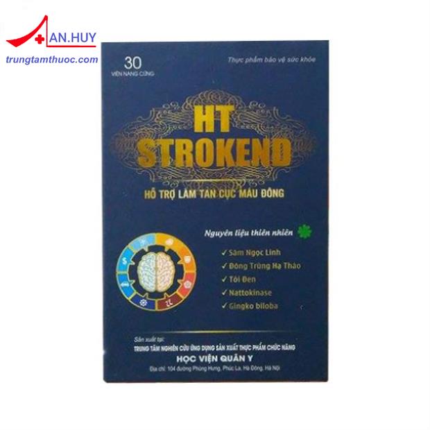 HT Strokend Tab.30 - giải pháp phòng ngừa tai biến mạch máu não