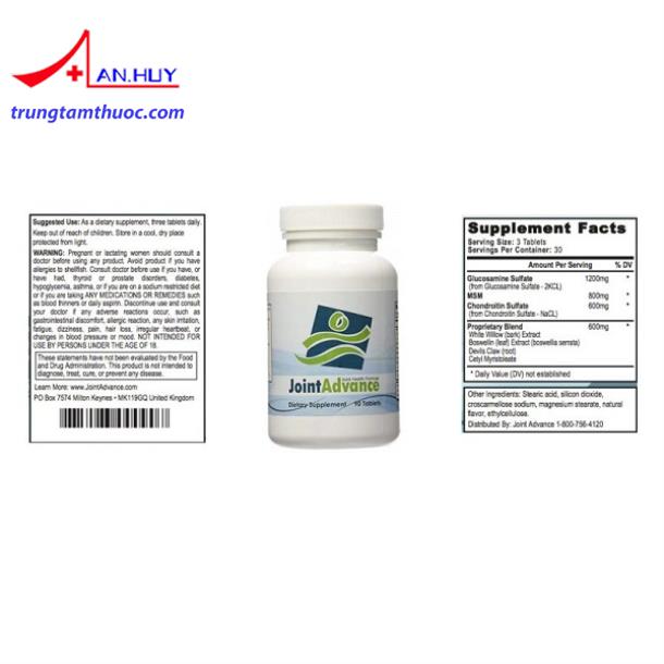 Thuốc Joint Advance là thuốc gì? giá bao nhiêu tiền? công dụng gì?