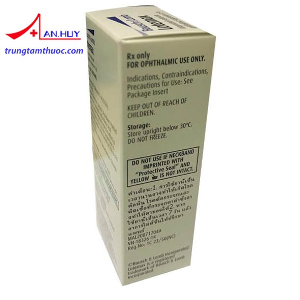 Thuốc Lotemax Eye 5ml viêm kết mạc mi mắt và nhãn cầu, viêm giác mạc