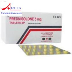Prednisolon-CND bênh lí mãn tính, dị ứng nặng,Dị ứng, thấp 