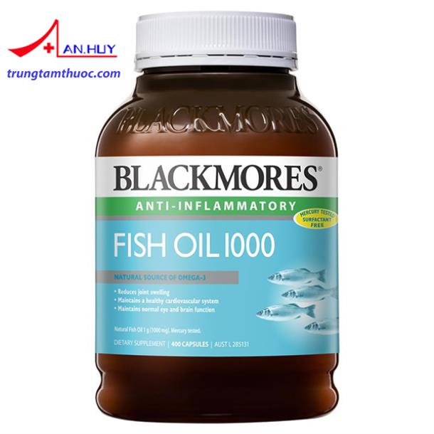 Viên Blackmores Fish Oil 1000 là thuốc gì, mua ở đâu, bao nhiêu tiền?