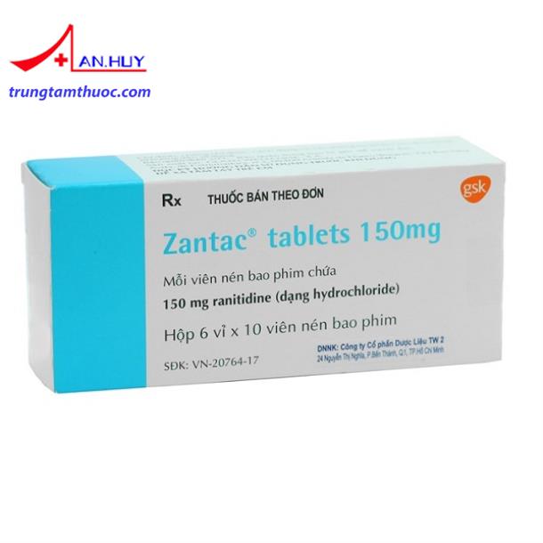 Thu c Zantac 150mg L Thu c G Gi Bao Nhi u Ti n C T c D ng G 